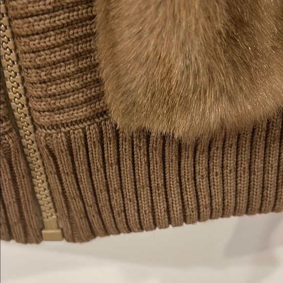 Vintage Davidson’s 1990’s Bomber Fur Jacket - light Brown - Picture 3 of 4